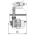 Basenowy filtr piaskowy w zestawie z pompą - Hydro-S FSP300-4W