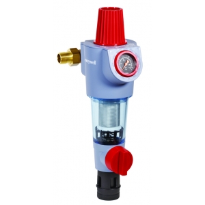 Filtr do wody z regulatorem ciśnienia z płukaniem wstecznym Honeywell FK74CS 1 1/4