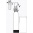 Dwuelementowy zmiękczacz wody Simplex AUTOTROL 25/O 760 LOGIX ze złożem Lewatit S + BY-PASS + PAKIET- dla 3-4 osób